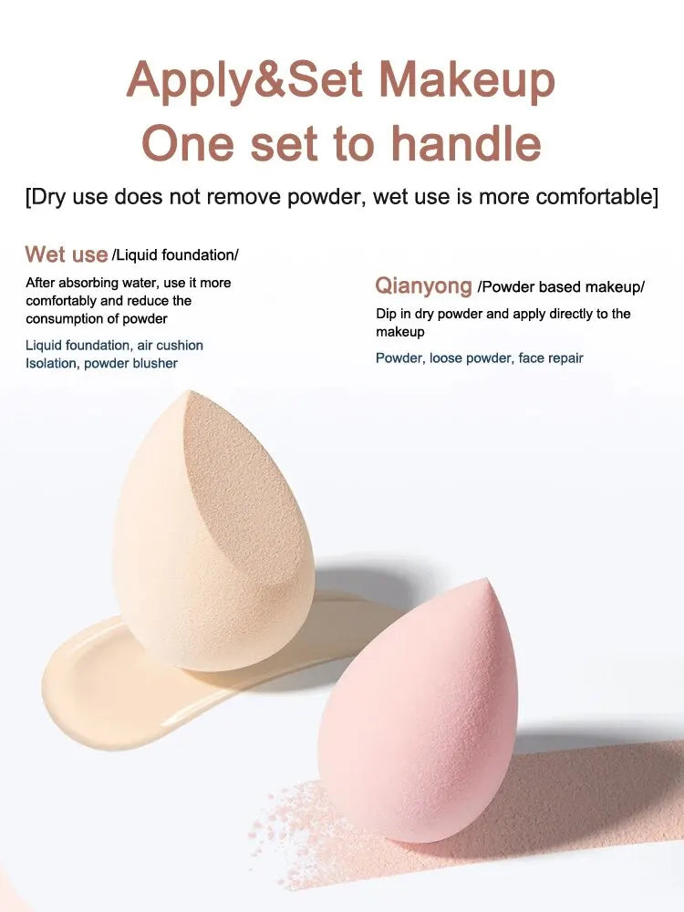 Makeup Egg Dry Wet Dual